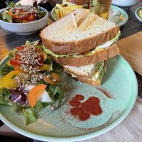 tempel sandwich  at Katzentempel - Leipzig Ost in Leipzig