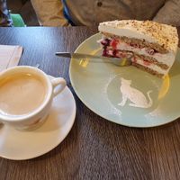 Waldfuchtsahnetorte at Katzentempel - Leipzig Ost in Leipzig