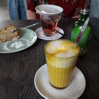 Vegan golden Milk at Katzentempel - Leipzig Ost in Leipzig