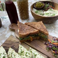   at Loving Earth Cafe in Fort Kochi