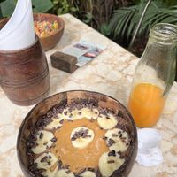 Smoothie bowl   at Loving Earth Cafe in Fort Kochi