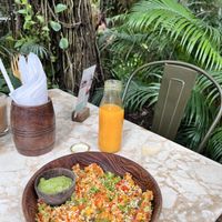 Chkn bowl  at Loving Earth Cafe in Fort Kochi