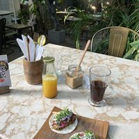   at Loving Earth Cafe in Fort Kochi