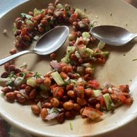 Bean feast and nachos   at Loving Earth Cafe in Fort Kochi