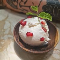 Ice cream at Loving Earth Cafe in Fort Kochi