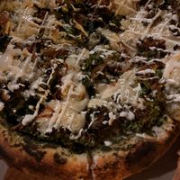 Greenpeace pizza  at Loving Earth Cafe in Fort Kochi