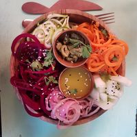 Much needed veggies ❤ at Loving Earth Cafe in Fort Kochi