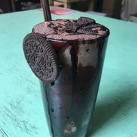 Amazing Oreo smoothie at Loving Earth Cafe in Fort Kochi