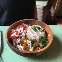 Mexican Buddha bowl at Loving Earth Cafe in Fort Kochi