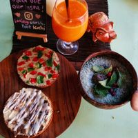 Amazing breakfast 😊💚💚💚 at Loving Earth Cafe in Fort Kochi