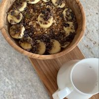 Chakra wheel bowl at Loving Earth Cafe in Fort Kochi
