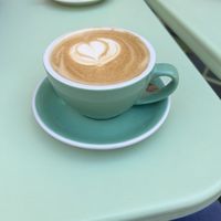 Oat lattee  at Cereal Lovers in Luxembourg City