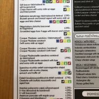 Breakfast  at Café Csiga in Budapest