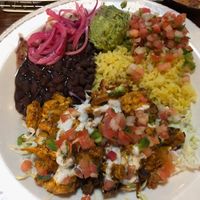 Roasted Cauliflower Shawarma Bowl (vegan) at La Villita Cantina in Los Angeles