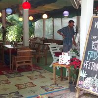 The place at Sama Karuna (yoga center) at The Fruitarian Experience  in Koh Phangan