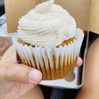 Pumpkin cheesecake muffin  at Strong Hearts in Syracuse