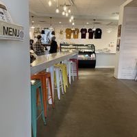 More seating but there are also 2 and 4 tops in the front  at Strong Hearts in Syracuse