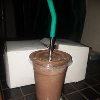 Vegan Charlie Brown milkshake at Strong Hearts in Syracuse