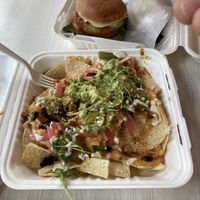 Loaded nachos  at Strong Hearts in Syracuse