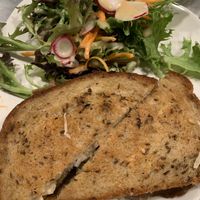 Sweet Baby Jesus and the Grown One Too!! Their Reuben with a side of greens.   at Strong Hearts in Syracuse