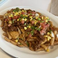 Loaded fries  at Strong Hearts in Syracuse