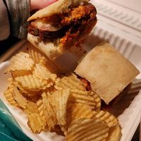 Chicken Parm Sandwich at Strong Hearts in Syracuse