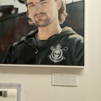 Loved seeing this on the wall, one of their founders was big in the anti-whaling movement 🐋💙 at Strong Hearts in Syracuse