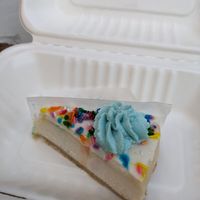 Birthday cheesecake at Strong Hearts in Syracuse