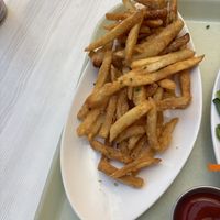 garlic fries  at Strong Hearts in Syracuse