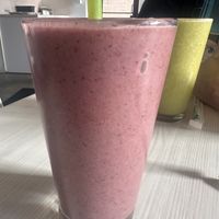 Chia seed smoothie + immunity smoothie   at Strong Hearts in Syracuse