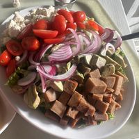 Vegan Cobb salad  at Strong Hearts in Syracuse