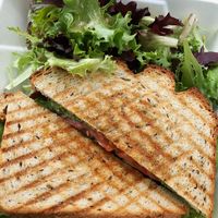 Cajun Seitan Sandwich  at Strong Hearts in Syracuse