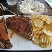 Jalapeno Grilles Cheese with Tempeh Bacon at Strong Hearts in Syracuse