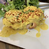 Eggs Benetricked at Strong Hearts in Syracuse