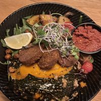 Harvest bowl -good portion size at Yeah Boy in Geelong