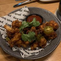 Cauliflower KFC with spicy sauce at Yeah Boy in Geelong