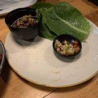 San choy bao. Yum. Mushroom mince at Yeah Boy in Geelong