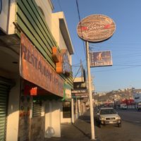 Store front in case you missed the signs at La Sonrisa in Ensenada