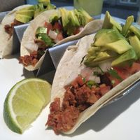 Tacos at Verde Mar in Hong Kong Island