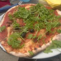 Vegano 2 pizza  at The Tower Cafe in Newcastle Upon Tyne