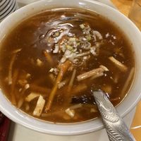 Spicy soup   at Chojo Hanten in Yokohama