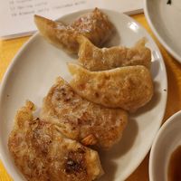 Gyoza at Chojo Hanten in Yokohama