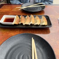 Vegetable pot stickers (vegan)  Gyoza  at Ramen Bar in Pittsburgh