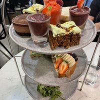 Vegan Afternoon Tea for two   at POG - Tara St in Dublin