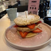 Pancakes  at POG - Tara St in Dublin
