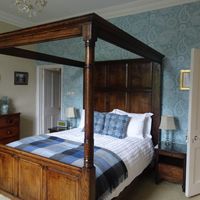 One of the lovely rooms at Bulleigh Barton Manor at Bulleigh Barton Manor in Newton Abbot
