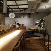 Interior at Land Cafe in Tokyo