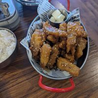 Soy and maple chicken at K-pub in Adelaide