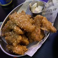 Soy maple vegan chicken   at K-pub in Adelaide