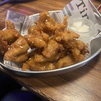 Soy and maple Korean fried ‘chicken'  at K-pub in Adelaide